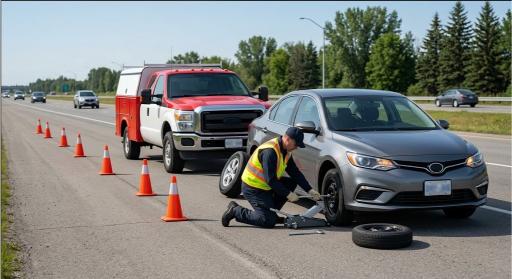 flat tire service
